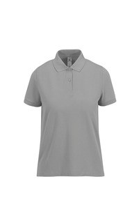 B&C CGPW461 - MY POLO 180 Ladies' short sleeves Sportowa szarość