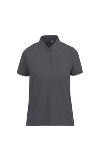 B&C CGPW465 - MY ECO POLO 65/35 Ladies’ short sleeves Ciemna szarość