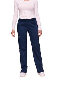 Cherokee CHWWE110 - Ladies’ mid-rise pull-on cargo trousers Granatowy