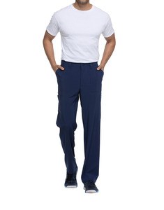 Dickies Medical DKE015 - Men's drawstring trousers with standard waistband Granatowy
