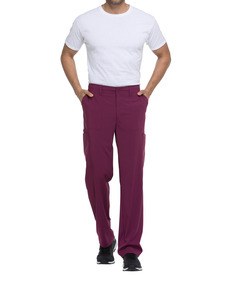 Dickies Medical DKE015 - Men's drawstring trousers with standard waistband Wino