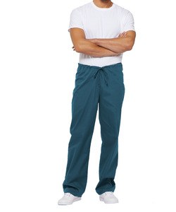 Dickies Medical DKE83006 - Unisex drawstring trousers with standard waistband Karaibski błękit