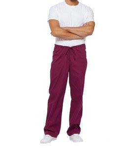 Dickies Medical DKE83006 - Unisex drawstring trousers with standard waistband Wino