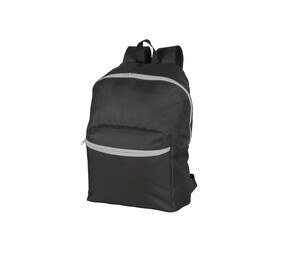 Black&Match BM903 - Dzienny plecak z kontrastowym zamkiem