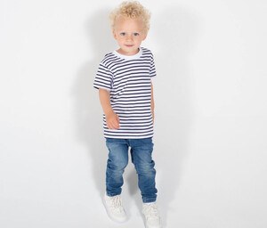 Larkwood LW027 - Dziecięca koszula w marynarskie paski