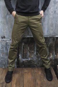 NEOBLU 03178 - Gustave Men Męskie Spodnie Chino Z Elastyczną Talią