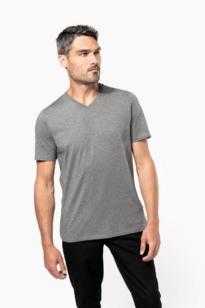 Kariban K3002 - Mens Supima® V-neck krótki rękawek