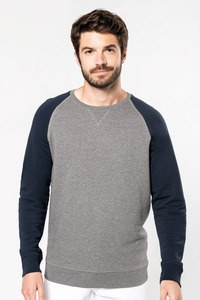 Kariban K491 - Dwukolorowa bluza z bawełny organicznej