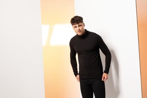 Skinnifit SFM125 - Mens Feel Good Roll Neck T-Shirt