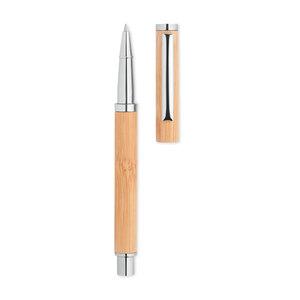 GiftRetail MO6558 - CAIRO Bambusowy długopis żelowy