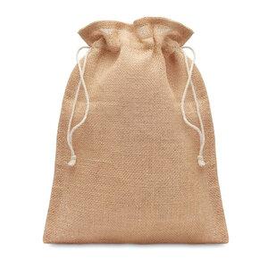 GiftRetail MO9928 - JUTE SMALL Torebka prezentowa z juty