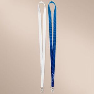 EgotierPro 390942CARAS - Smycz poliestrowa, specjalna do sublimacji, min. 100 szt. LANYARD