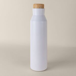 EgotierPro 39536 - Butelka ze stali nierdzewnej 600 ml, podwójna ścianka MARCH
