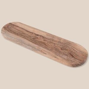 EgotierPro 52553 - Długa taca z drewna akacjowego FARID